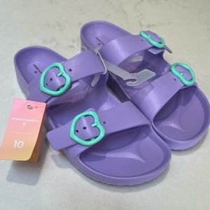 Stoney Clover Lane Target Purple Slide Sandals